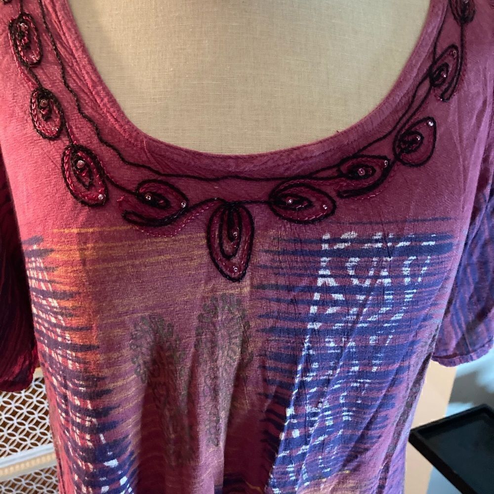 Greater Good Tunic Dress SZ. M - Picture 4 of 5